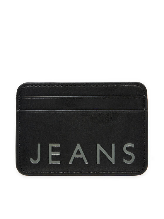 Tommy Jeans Tommy Jeans Etui na karty kredytowe AW0AW16491 Czarny