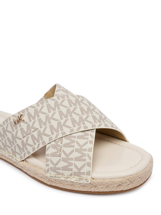 MICHAEL Michael Kors MICHAEL Michael Kors Espadrilky Kenzie 40R6KZFS1B Krémová
