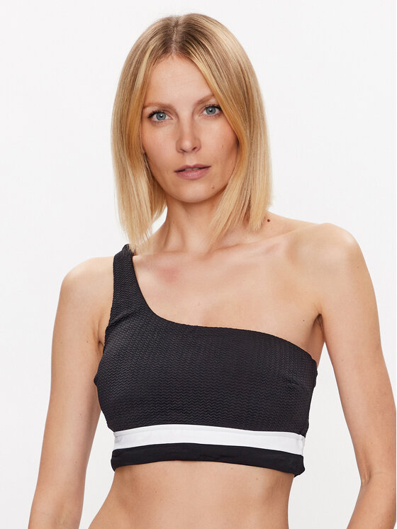 Seafolly Bikini partea de sus Slice Of Splice 31408-990 Negru