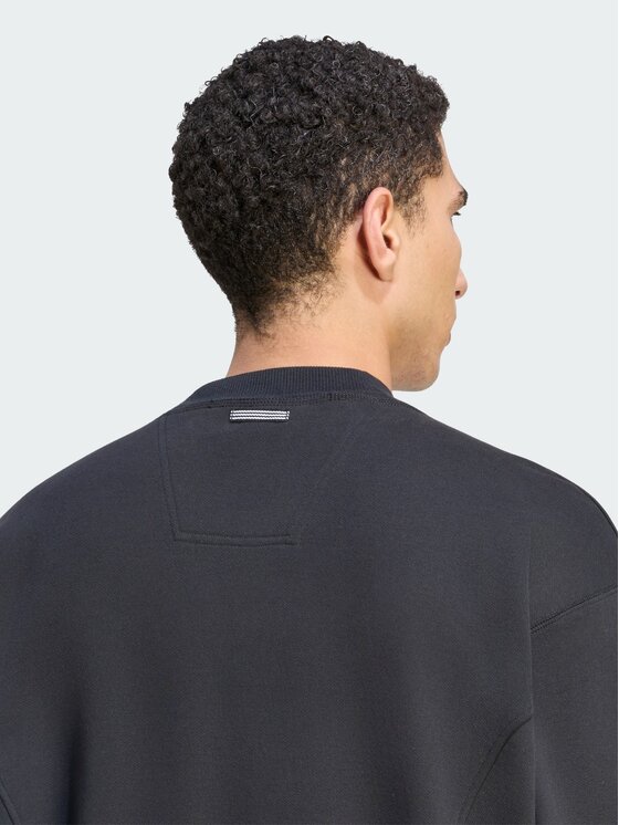 adidas adidas Bluza techniczna 172263 Czarny Loose Fit
