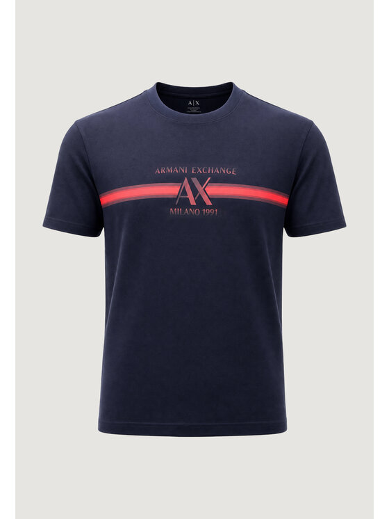 Armani Exchange Armani Exchange T-shirt XM003103 AF10356 Blu Casual Fit