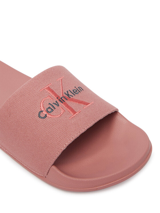 Calvin Klein Calvin Klein Papucs Ess Slide Cv HW0HW02958 Rózsaszín