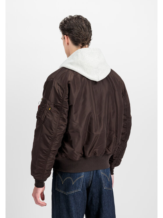 Alpha Industries Alpha Industries Kurtka bomber MA-1 Heritage Bomber Jacket Brązowy Core Fit