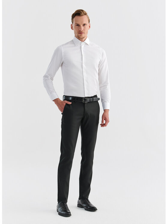 Pako Lorente Pako Lorente Koszula P000B-1X-575 Biały Slim Fit
