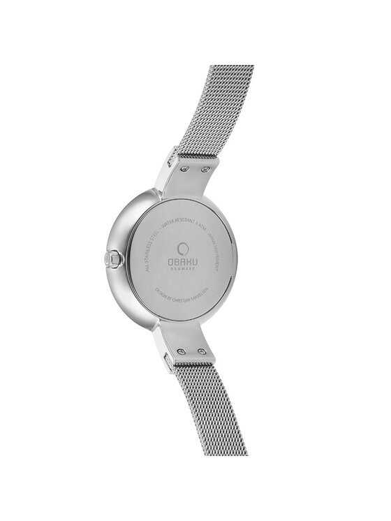 Obaku Obaku Zegarek V167LXCIMC Srebrny