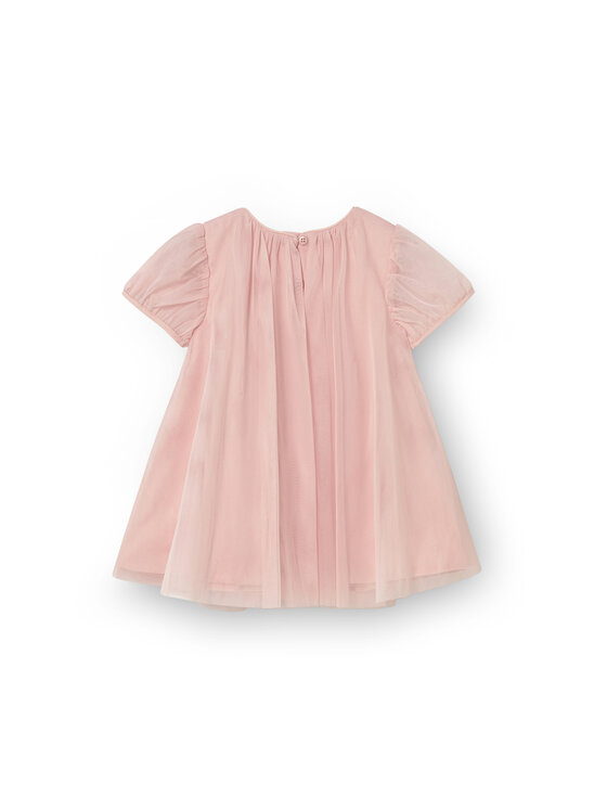 Mayoral Mayoral Elegantní šaty 1917 Růžová Regular Fit