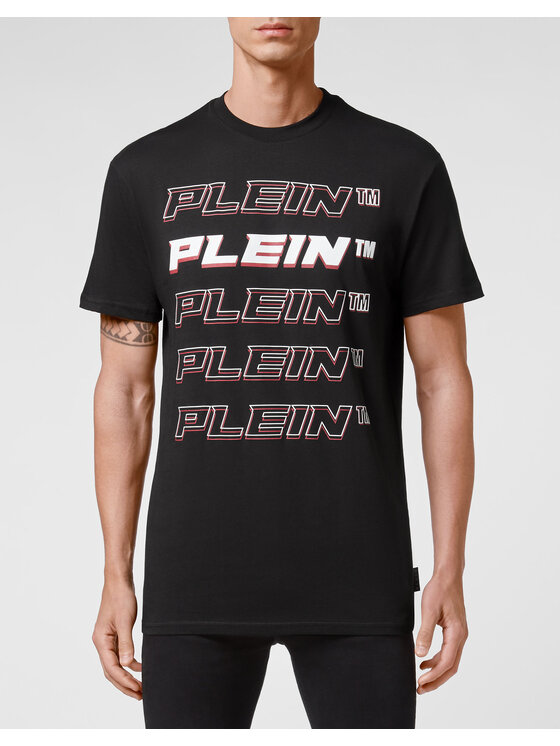 PHILIPP PLEIN PHILIPP PLEIN T-Shirt 6275 Czarny Regular Fit