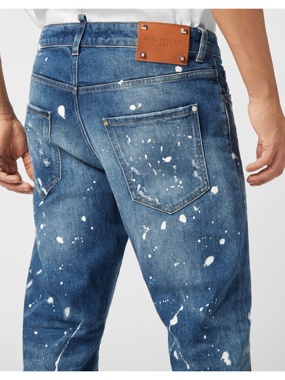PHILIPP PLEIN PHILIPP PLEIN Jeansy 25871 Niebieski Slim Fit