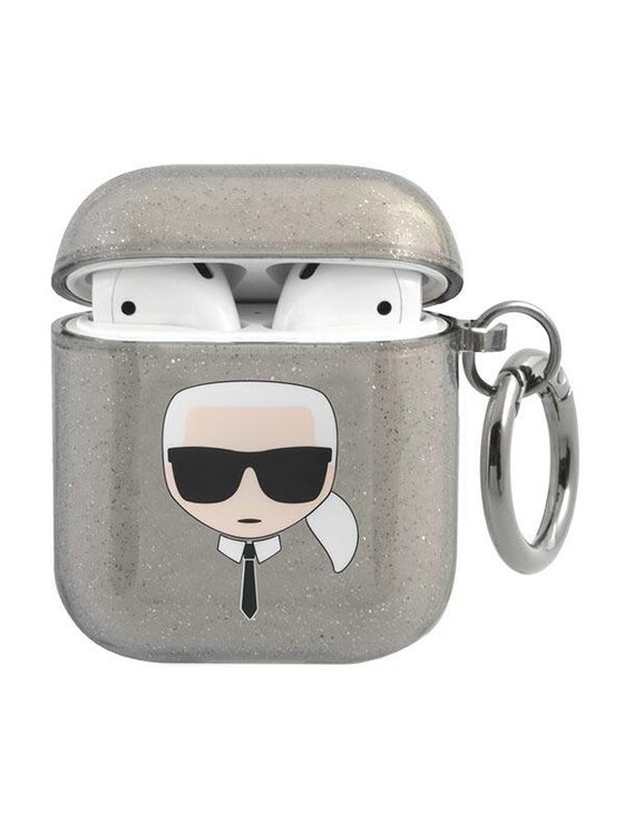 KARL LAGERFELD KARL LAGERFELD Etui na słuchawki AirPods Czarny
