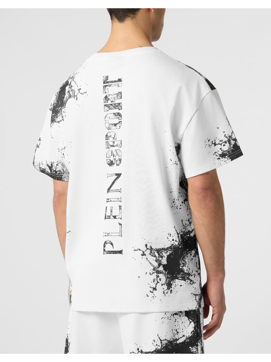 Plein Sport Plein Sport T-Shirt 28359 Biały Regular Fit