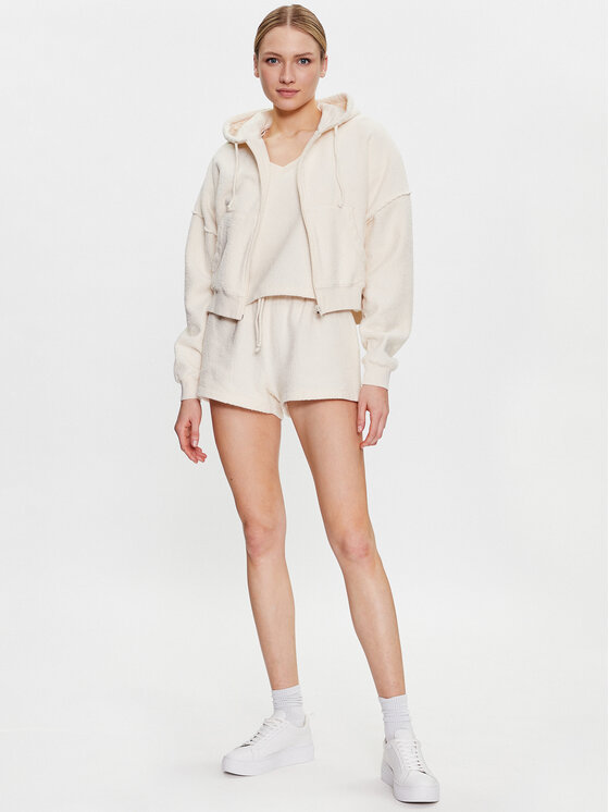 Felpa Bobypark BOBY03FE23 Écru Relaxed Fit