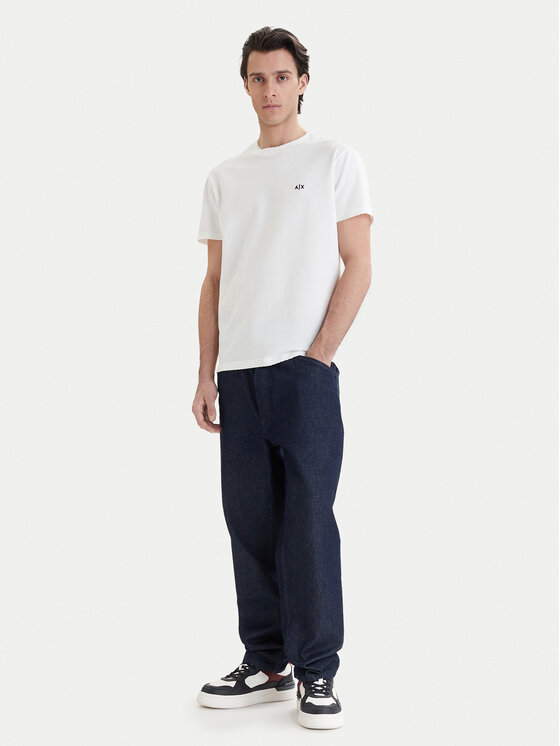 Armani Exchange Armani Exchange Tričko XM002453 AF10337 U0009 Biela Regular Fit