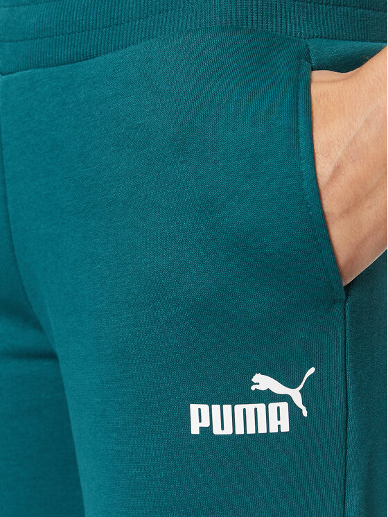 Puma Puma Donji dio trenerke Ess+ 676093 Zelena Regular Fit