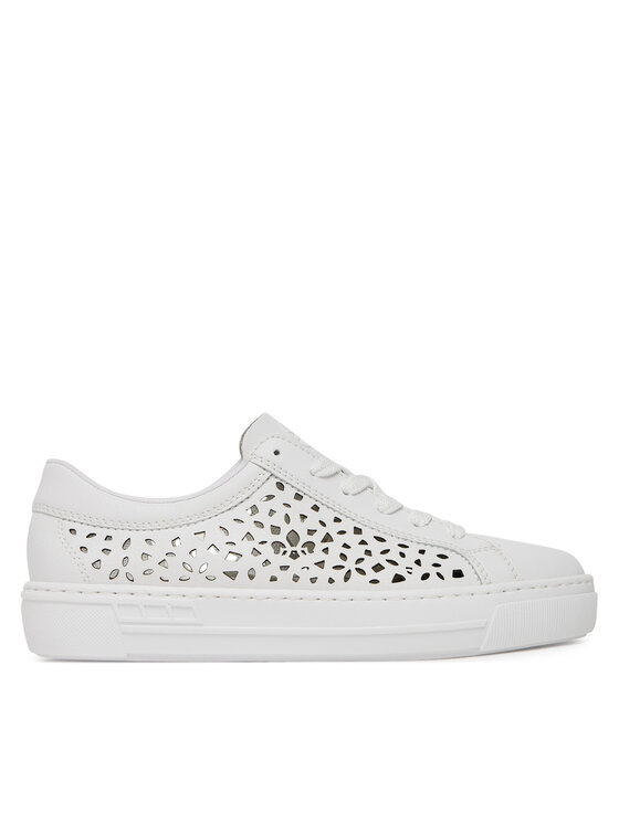 Rieker Rieker Sneakersy L8831-80 Bílá
