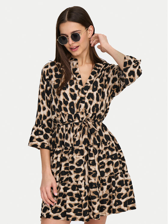 ONLY ONLY Rochie de vară Athena 15219486 Alb Regular Fit