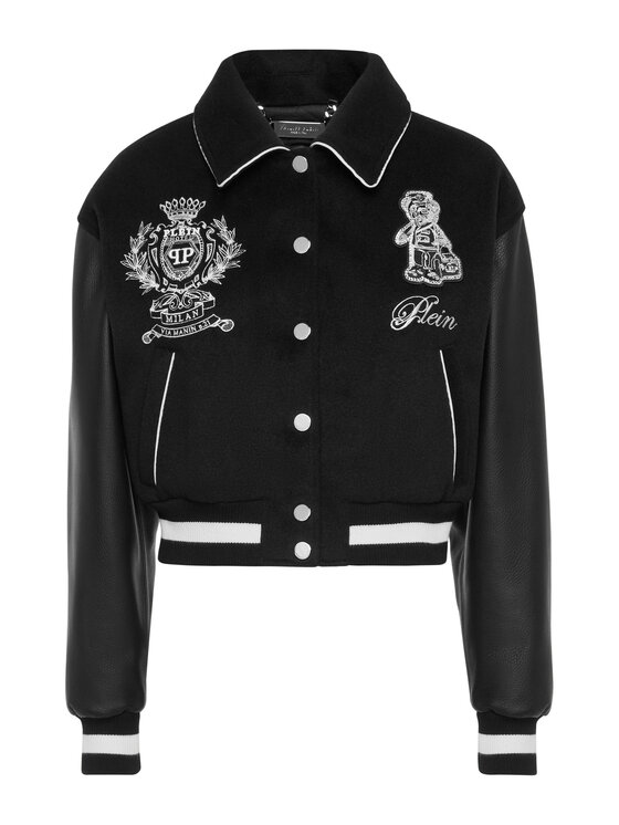 PHILIPP PLEIN PHILIPP PLEIN Kurtka skórzana 27275 Czarny
