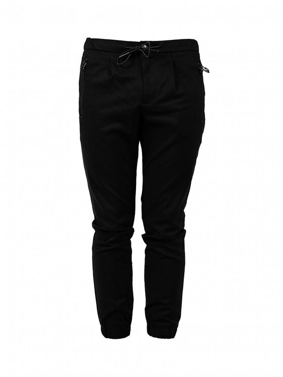 Xagon Xagon Pantaloni di tessuto A23032 | Pinvel Nero Slim Fit