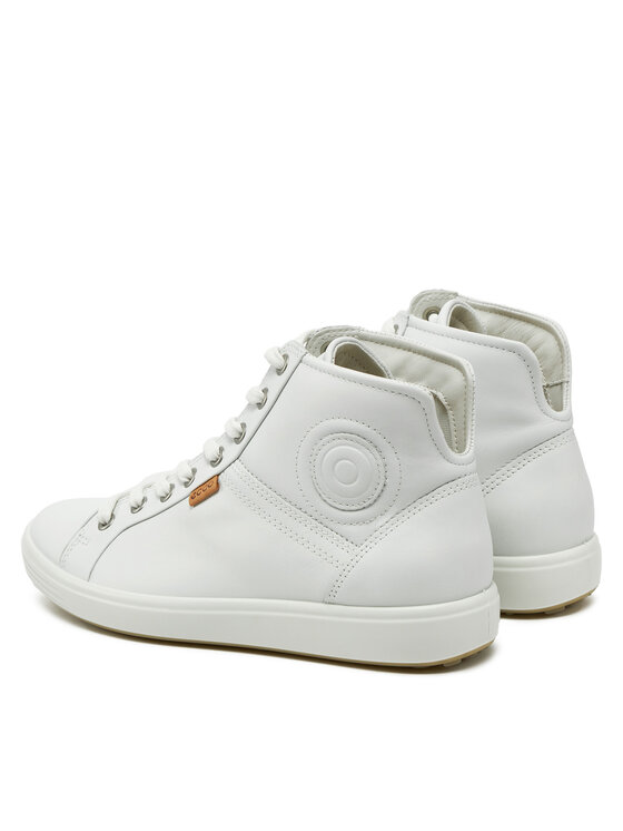 ECCO ECCO Sneakersy Soft 7 Ladies 430023 01007 Bílá