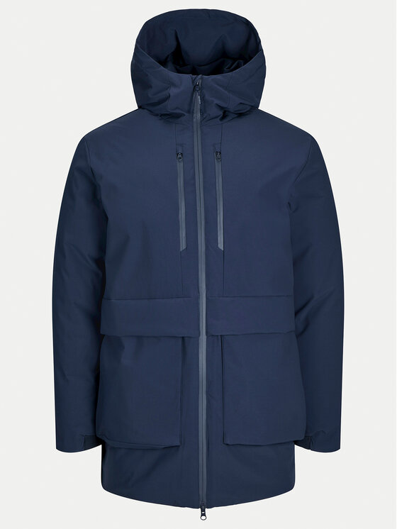 Jack & Jones Jack & Jones Parka Charlie 12267141 Granatowy Regular Fit