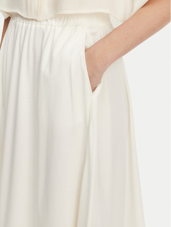 Max Mara Max Mara Spódnica trapezowa Roal 2516771028 Biały Regular Fit