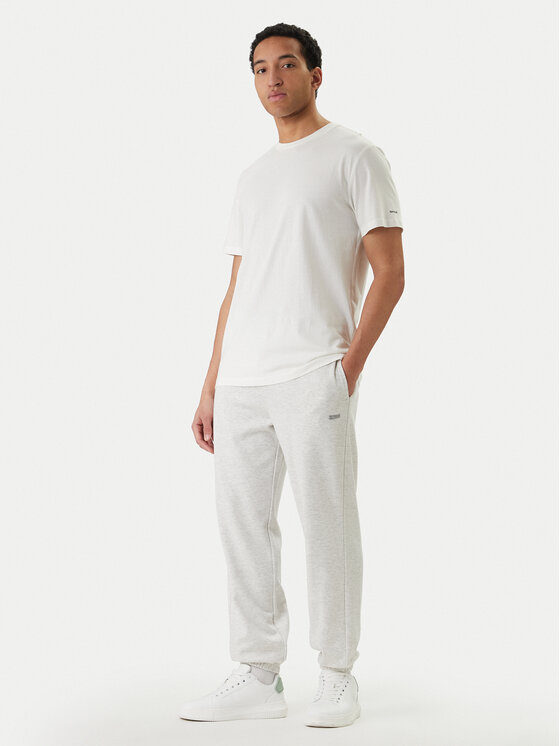 Sprandi Sprandi Tricou W126-SIMTS-1014-01X Écru Regular Fit