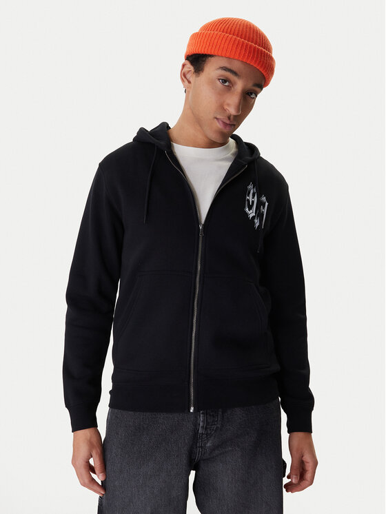 RVCA RVCA Pulóver 23A483507 Fekete Regular Fit