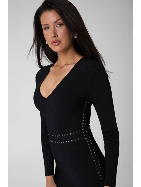 Marciano Guess Marciano Guess Každodenní šaty 185274 Černá Classic Fit