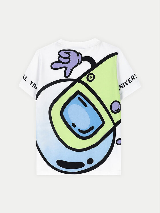 Coccodrillo Coccodrillo T-shirt ZC4143202WBK Bianco Regular Fit
