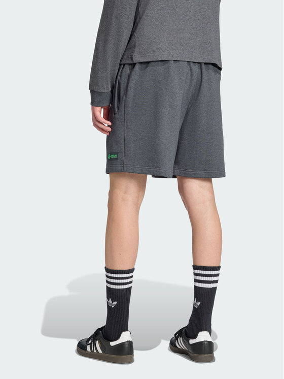 adidas adidas Szorty materiałowe 147251 Szary Loose Fit