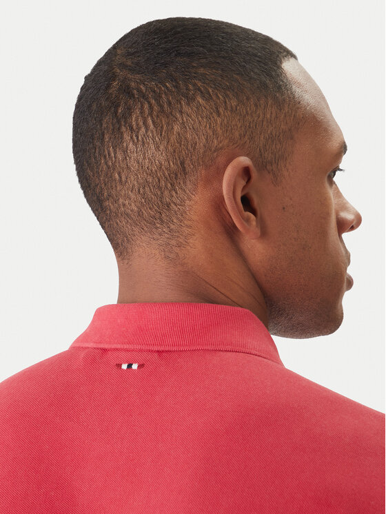 Napapijri Napapijri Polo majica Elbass SS 4 NP0A4GDL Rdeča Regular Fit