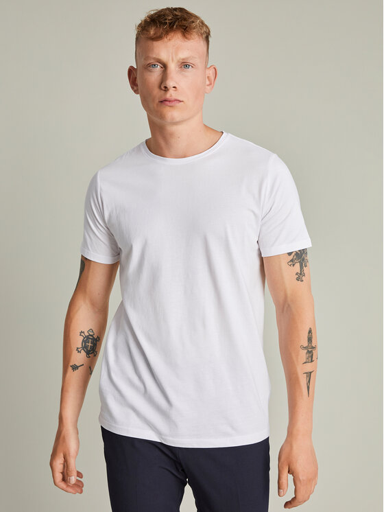 Matinique Matinique Súprava tričiek Jermane 30206507 Biela Regular Fit
