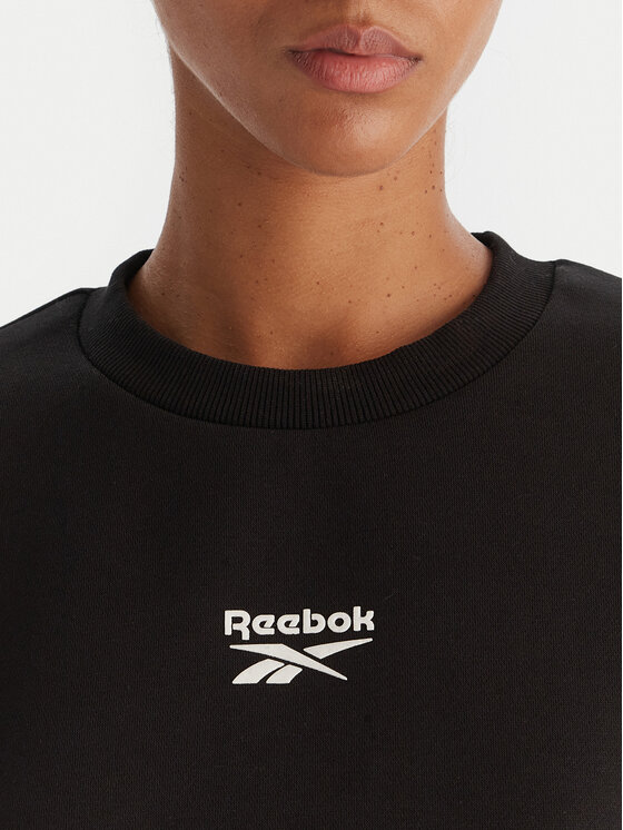 Reebok Reebok Džemperis ar kapuci Hazel RK25172CCW Melns Regular Fit