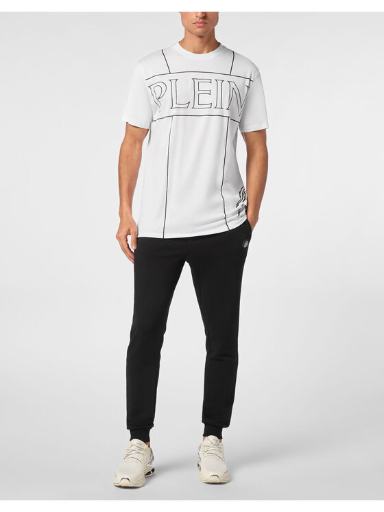 Plein Sport Plein Sport T-shirt 19549 Bianco Regular Fit