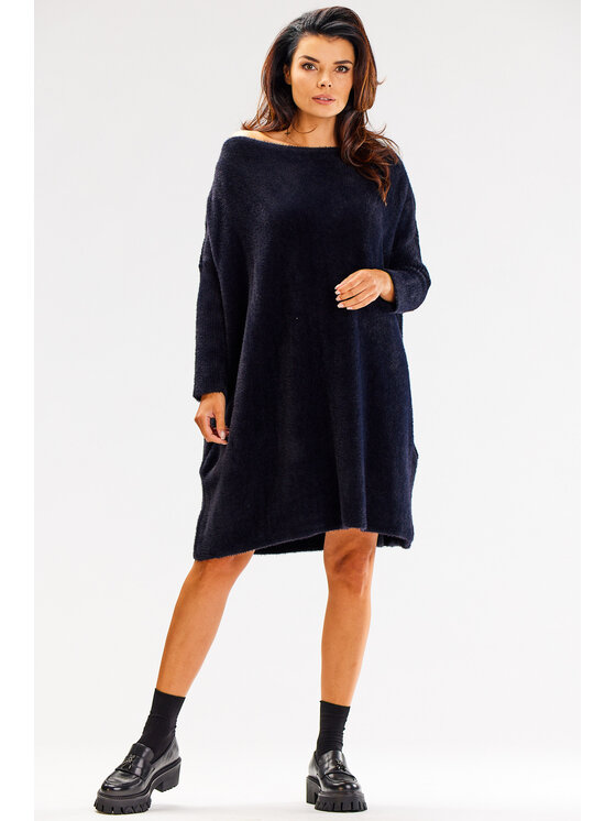 Sweter Awama, Rozmiar OS, Czarny, A618