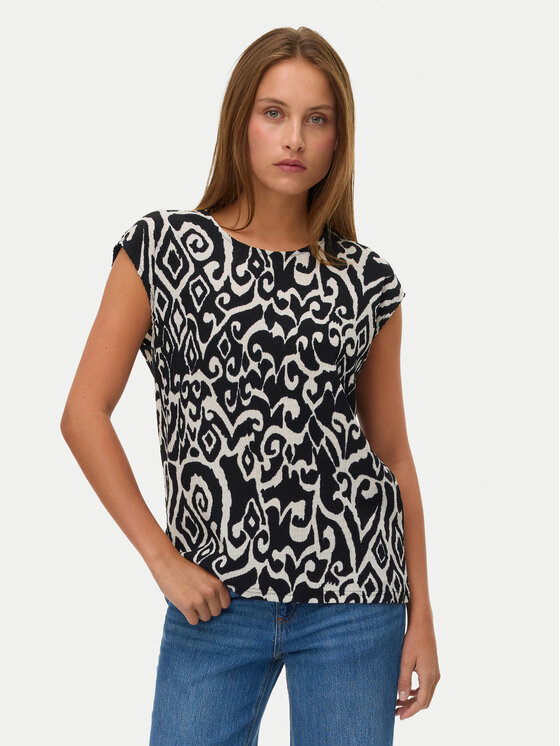 Vero Moda Vero Moda Blúzka Friga 10340830 Čierna Regular Fit
