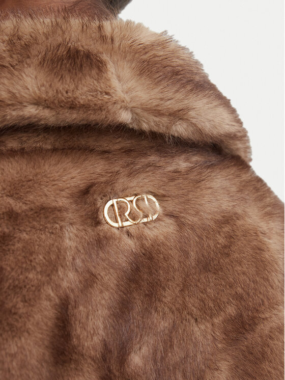 Rinascimento Rinascimento Шуба CFC0127150003 Бежевий Regular Fit