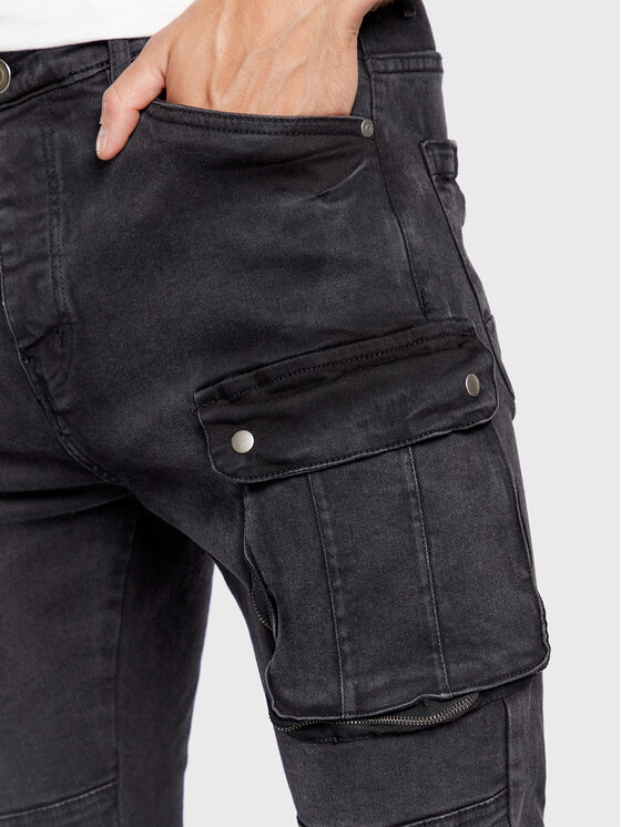 Joggers MJN-DUST Nero Skinny Fit