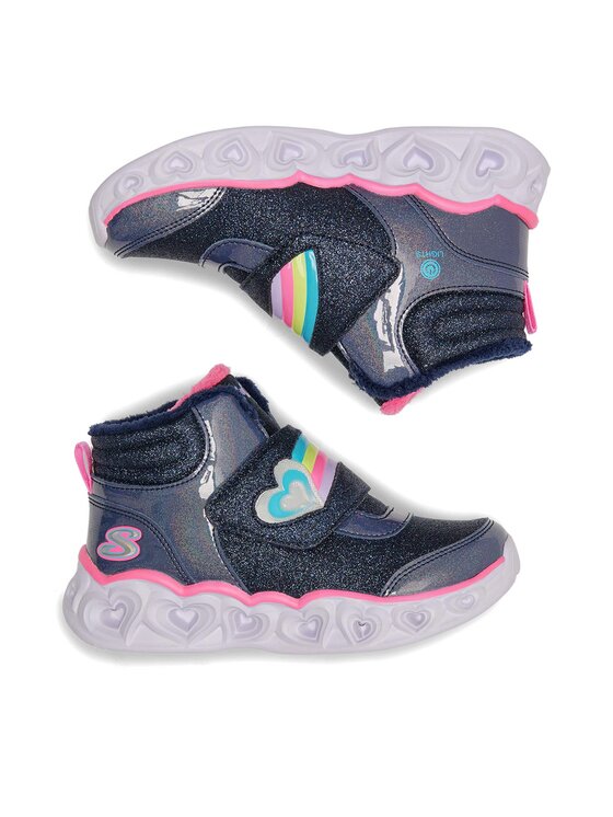 Skechers Skechers Sneakersy 302669L NVPK Granatowy