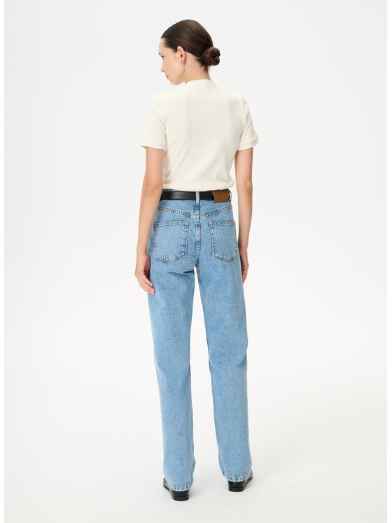 LEBRAND LEBRAND Jeansy Miro Niebieski jasny Straight Leg