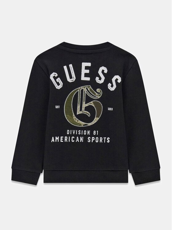 Guess Kids Guess Kids Bluza 183755 Czarny Classic Fit