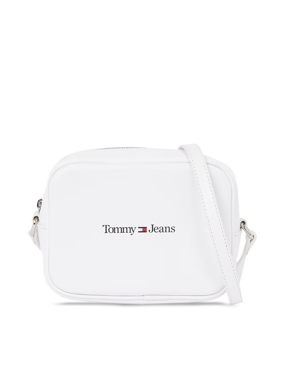 Geantă Tommy Jeans Camera bag AW0AW15029 Alb
