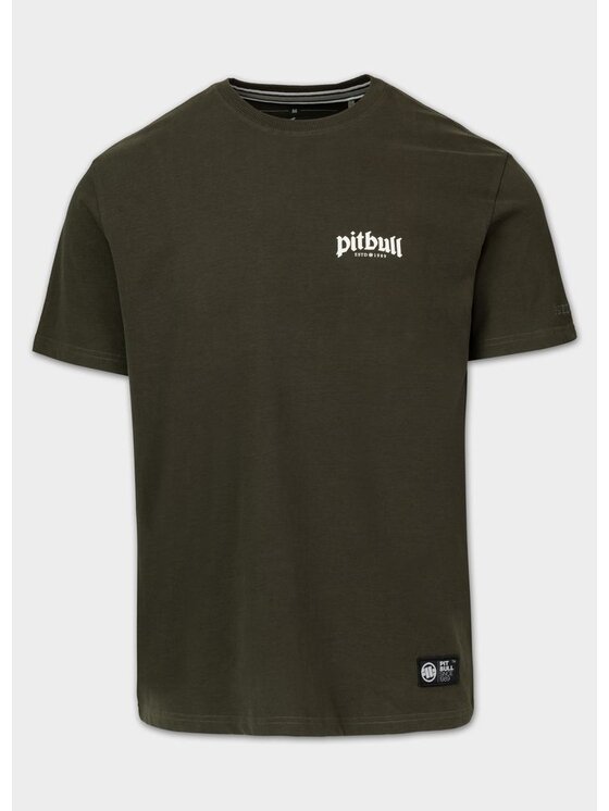 PITBULL PITBULL T-Shirt O'SIDE SMALL Zielony Regular Fit