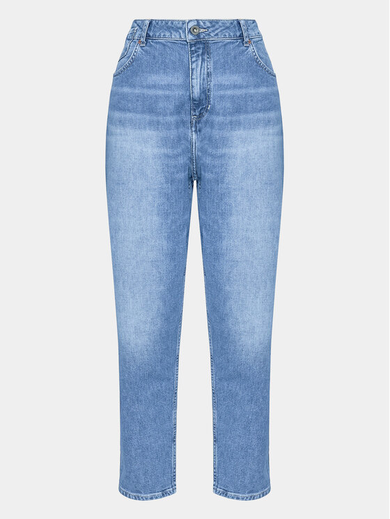 Mustang Mustang Jeansy Charlotte 1013598 Niebieski Tapered Fit