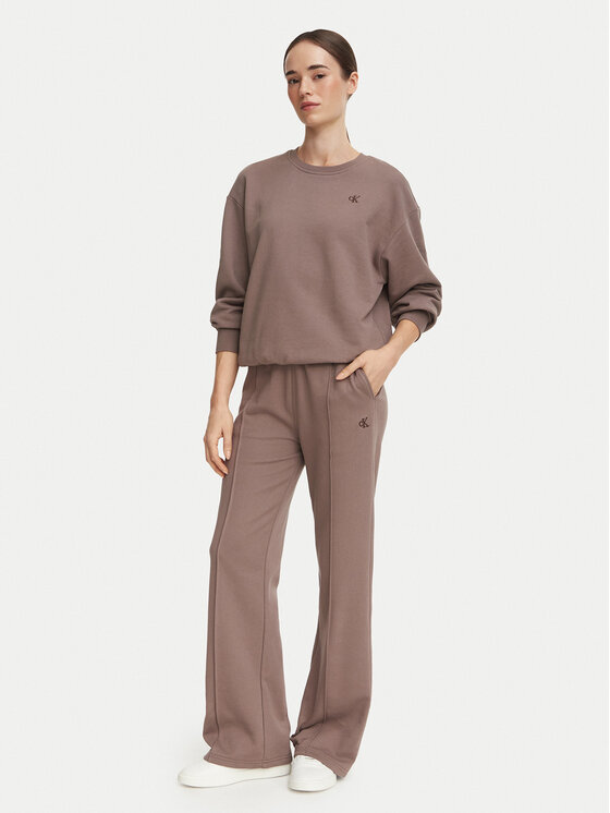 Calvin Klein Jeans Calvin Klein Jeans Dressipüksid Monogram LV047H220G Tumebeež Regular Fit