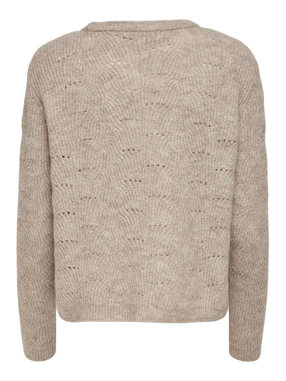 ONLY ONLY Maglione 15234745 Beige Regular Fit