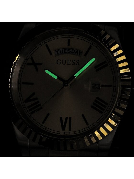 Guess Guess Hodinky GW0265G14 Strieborná
