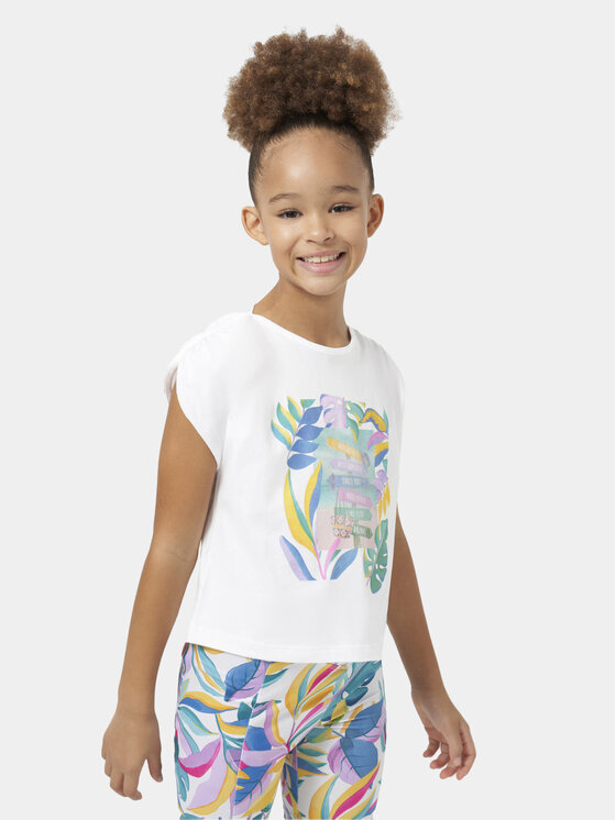 Mayoral Mayoral Bluse 6011 Weiß Regular Fit