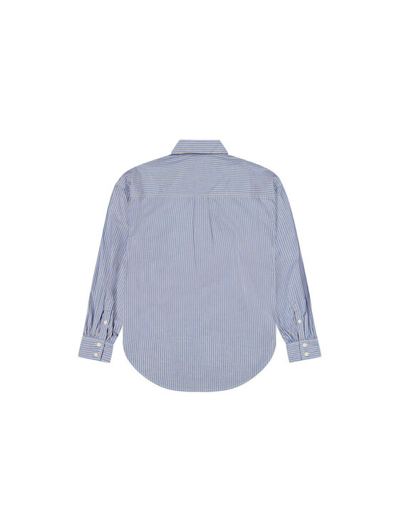 Wrangler Wrangler Camicia COOL GIRL BLOUSE Blu Relaxed Fit