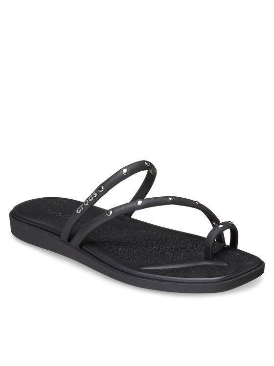 Crocs Crocs Japonke Miami Studded Toe Loop Sandal 211447 Črna