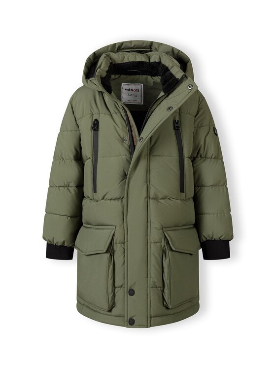 minoti minoti Kurtka zimowa 27coat116 Khaki Regular Fit